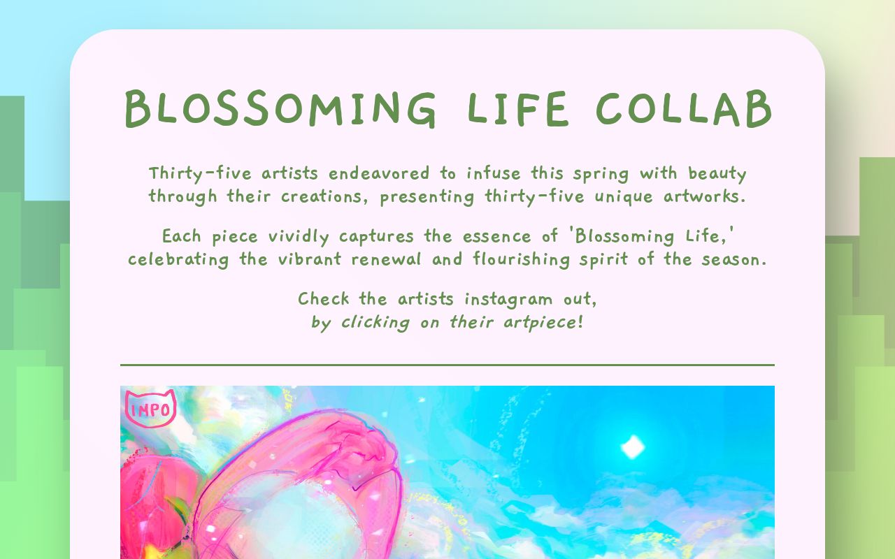 Blossoming Life Collab